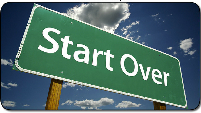 Starting Over in Performance