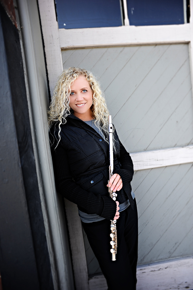Rebecca Fuller with Flute