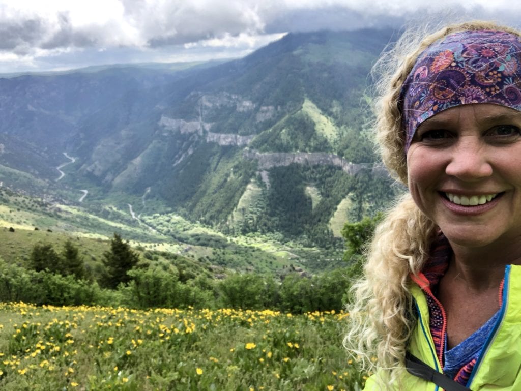 Rebecca Hiking