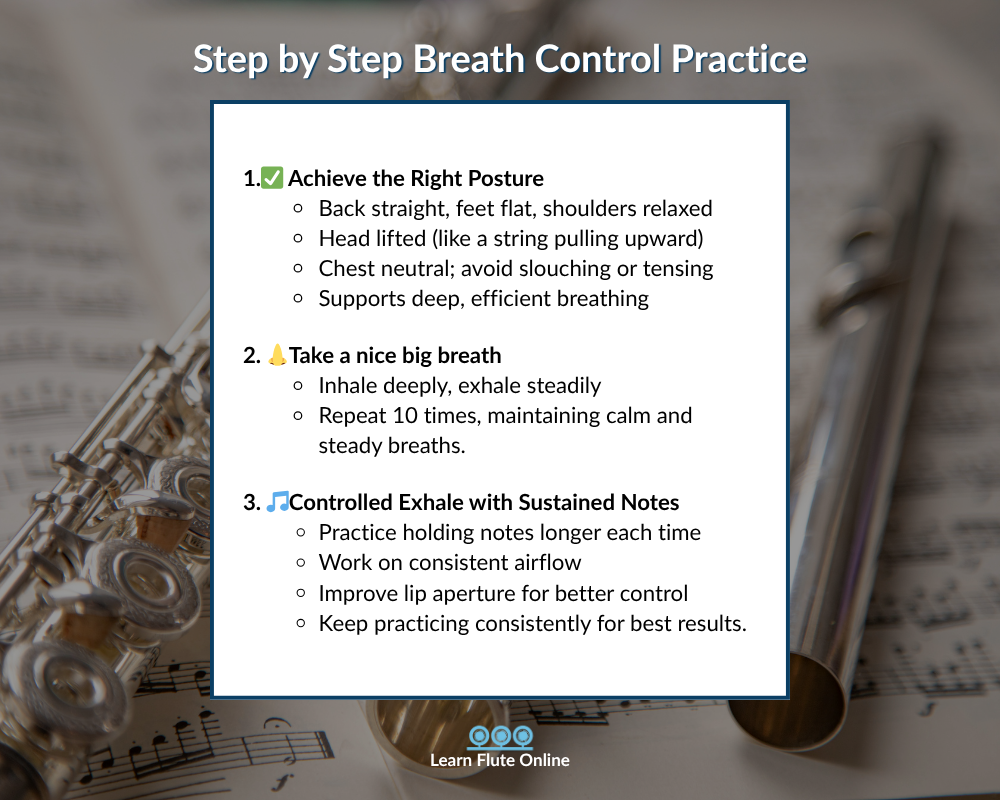 Flute Breath Control For Beginners
